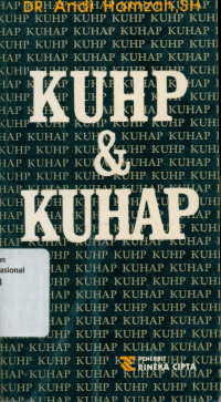 KUHP & KUHAP