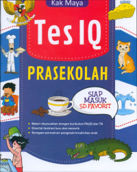 TES IQ PRASEKOLAH : Siap Masuk SD Favorit