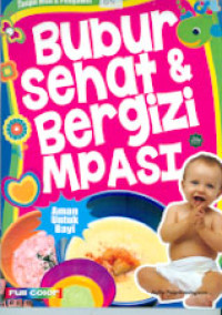 BUBUR SEHAT & BERGIZI MPASI