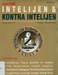 JURNAL INTELIJEN & KONTRA INTELIJEN