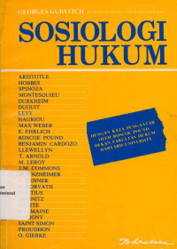 SOSIOLOGI HUKUM