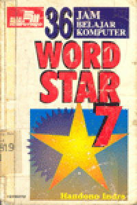 36 JAM BELAJAR KOMPUTER WORDSTAR 7