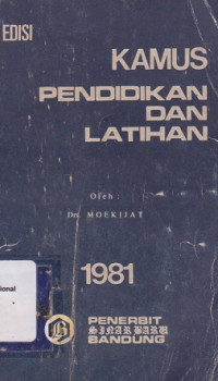 KAMUS PENDIDIKAN DAN LATIHAN