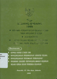 TIGA UNDANG-UNDANG 1999