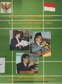 HIMPUNAN SAMBUTAN MENTERI KOMUNIKASI DAN INFORMATIKA 2005