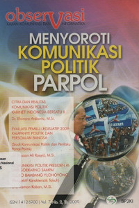 MENYOROTI KOMUNIKASI POLITIK PARPOL