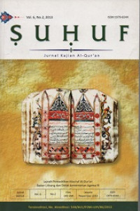 SUHUF : Jurnal Kajian Al-Qur'an