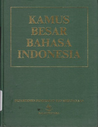 KAMUS BESAR BAHASA INDONESIA