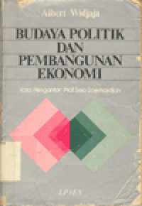 BUDAYA POLITIK DAN PEMBANGUNAN EKONOMI