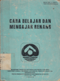 CARA BELAJAR DAN MENGAJAR RENANG