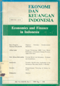 EKONOMI DAN KEUANGAN INDONESIA