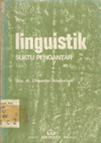 LINGUISTIK: SUATU PENGANTAR