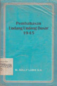 PEMBAHASAN UNDANG-UNDANG DASAR 1945