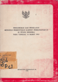 PENGUMUMAN DAN PENJELASAN MENGENAI PEMBENTUKAN KABINET PEMBANGUNAN IV DI ISTANA MERDEKA PADA TANGGAL 16 MARET 1983