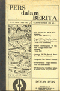 PERS DALAM BERITA NO 45/MARET - APRIL/1993