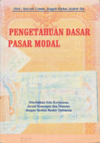 PENGETAHUAN DASAR PASAR MODAL