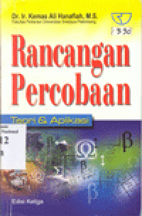 RANCANGAN PERCOBAAN : Teori & Aplikasi