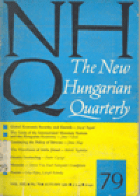 THE NEW HUNGARIAN QUARTERLY