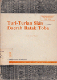 TURI-TURIAN SIAN DAERAH BATAK TOBA