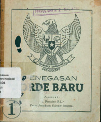 PENEGASAN ORDE BARU