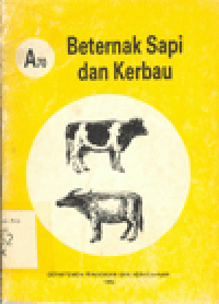 BETERNAK SAPI DAN KERBAU