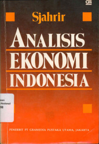 ANALISIS EKONOMI INDONESIA