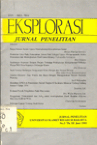 EKSPLORASI JURNAL PENELITIAN: NO.3 TH.III JUNI 1993