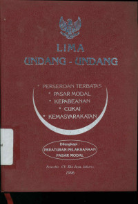 LIMA UNDANG-UNDANG