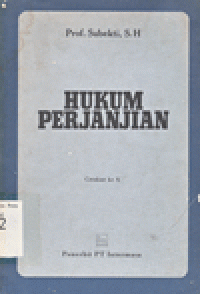 HUKUM PERJANJIAN