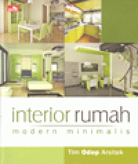 INTERIOR RUMAH MODERN MINIMALIS