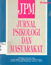 JURNAL PSIKOLOGI DAN MASYARAKAT