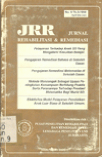 JURNAL REHABILITASI DAN REMEDIASI