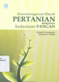 KEANEKARAGAMAN HAYATI PERTANIAN MENJAMIN KEDAULATAN PANGAN