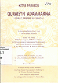 KITAB PRIMBON QURAISYN ADAMMAKNA