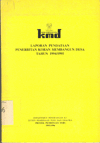 LAPORAN PENDATAAN PENERBITAN KORAN MEMBANGUN DESA TAHUN 1994/1995