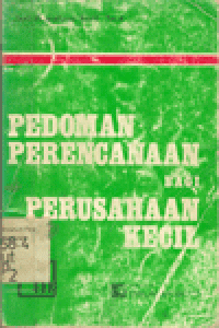 PEDOMAN PERENCANAAN BAGI PERUSAHAAN KECIL