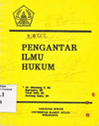 PENGANTAR ILMU HUKUM