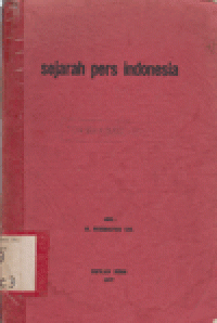 SEJARAH PERS INDONESIA