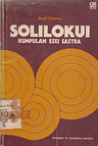 SOLILOKUI : KUMPULAN ESAI SASTRA