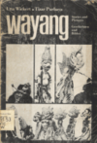 WAYANG STORIES (WAYANG GESCHICHTEN)