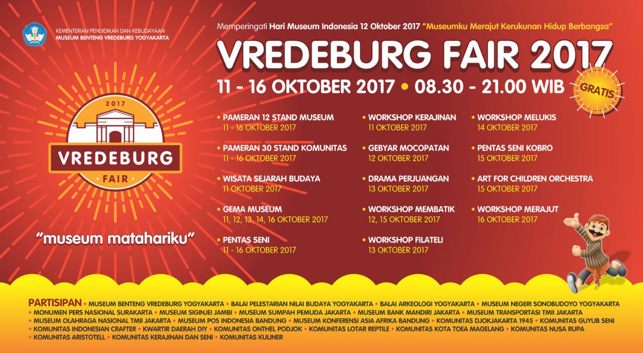 PAMERAN KOLEKSI MONUMEN PERS NASIONAL DALAM VREDEBURG FAIR 2017