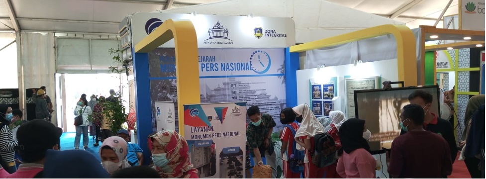 Gelar Pameran dan Ngopi Bareng Live, Monumen Pers Nasional Sukses Meriahkan Salatiga Expo Hybrid 2022