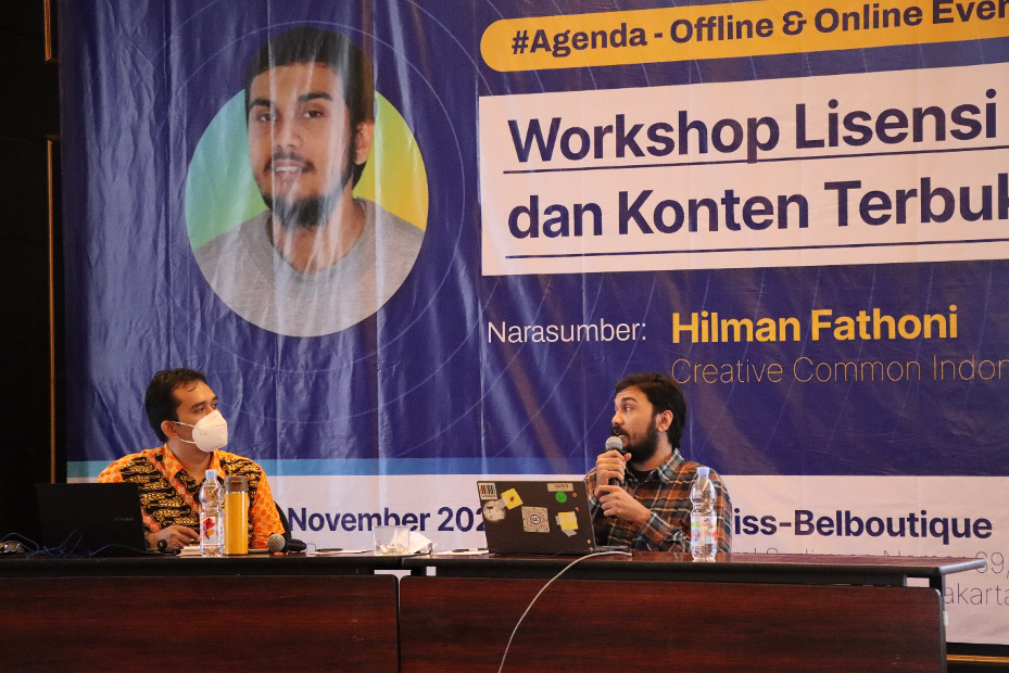 Workshop Lisensi koleksi dan konten terbuka