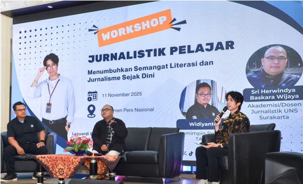 Workshop Jurnalistik Pelajar: Monumen Pers Nasional Tanamkan Semangat Literasi Sejak Dini